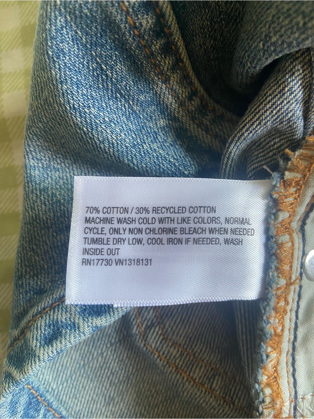 wild fable Blue Denim Mini Skirt 6 - Picture 6 of 6